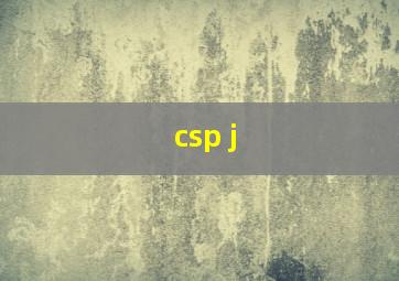 csp j